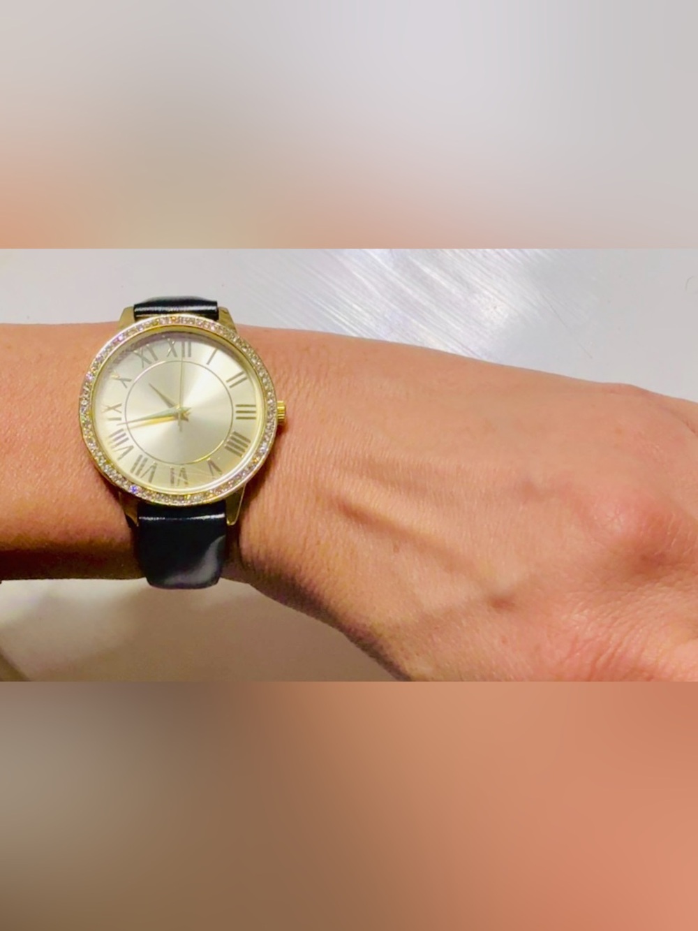 Classic Gold Dial Watch - Picture 2 of 2